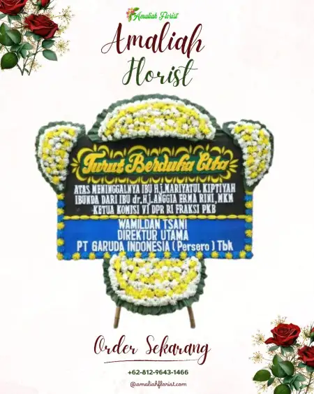 Papan Bunga Duka Beruntung Baru